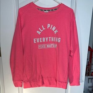 PINK Victoria's Secret Pink Crew Neck Sweater